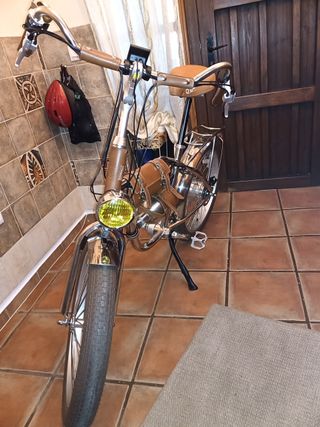 Bicicleta Eléctrica Acero Inoxidable