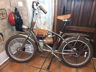 Bicicleta Eléctrica Acero Inoxidable