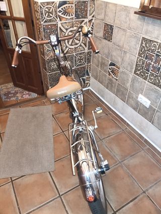 Bicicleta Eléctrica Acero Inoxidable