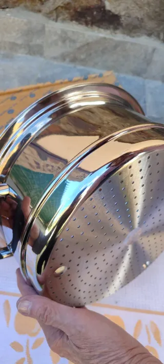 Olla Vapor AMC 24cm 4L Nueva