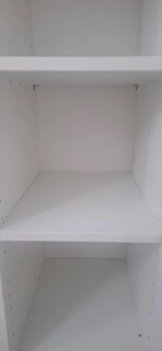 Mueble alto baño blanco