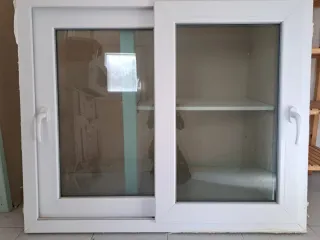 Ventana corredera PVC 125 x 100 cm