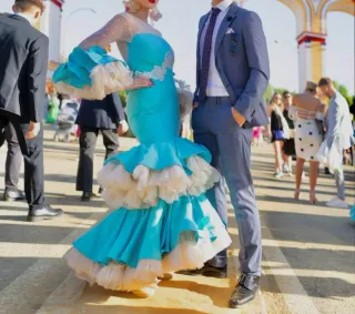 Traje de flamenca Aires de  feria