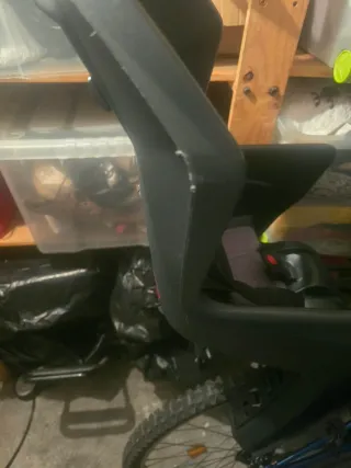 Silla Portabebé Bicicleta Negra