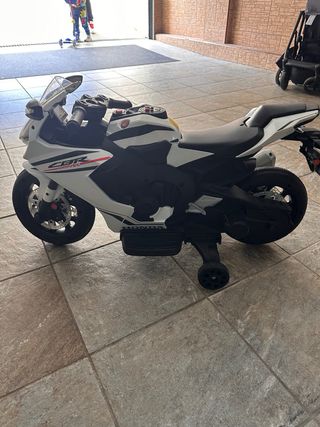 Moto Eléctrica Honda Niños Blanca