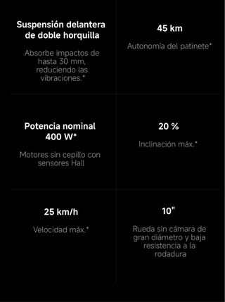 Patinete Eléctrico Xiaomi Scooter Elite