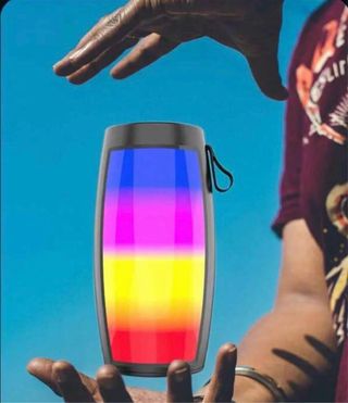 Altavoz LED portátil multicolor