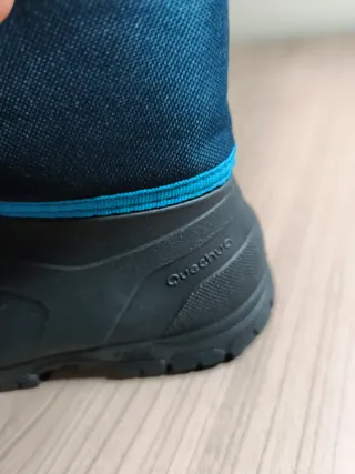 Botas Nieve Niño Negras y Azules talla 28/29