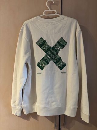 Sudadera Blue Banana Beige