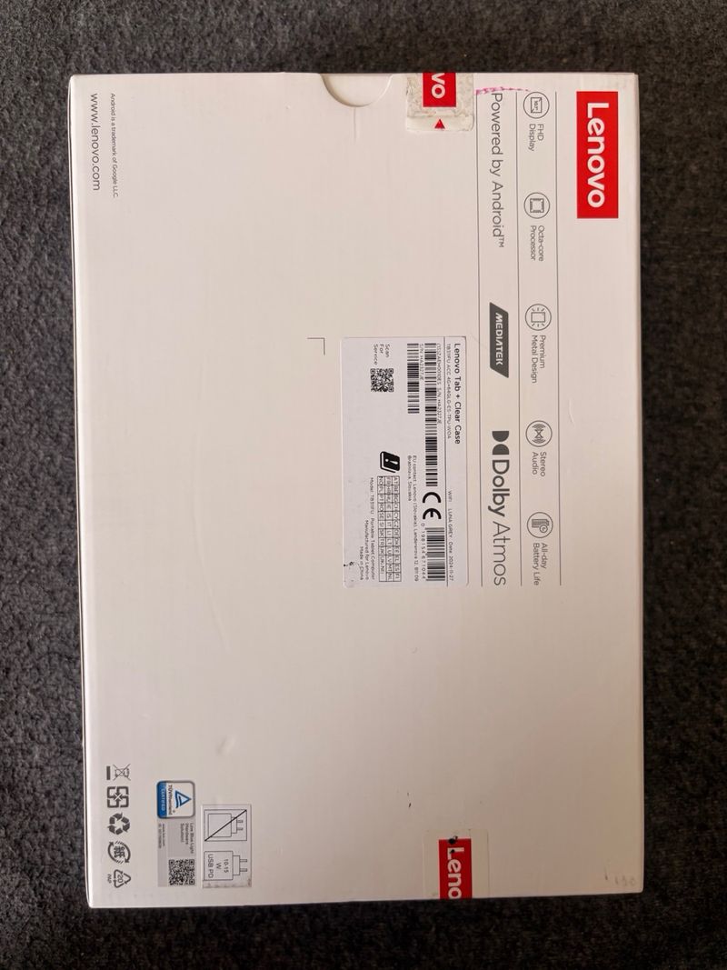 Lenovo Tab TB311FU + Clear Case afbeelding 3