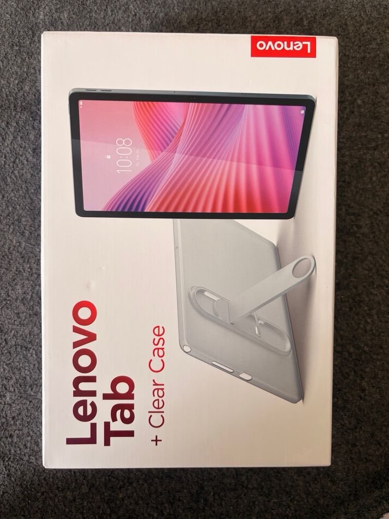 Lenovo Tab TB311FU + Clear Case afbeelding 2