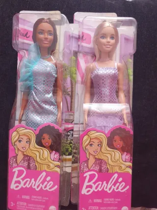 Muñecas Barbie Vestido Brillante