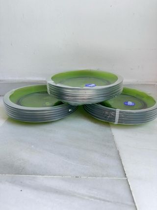 Platos Duralex Verdes - Set de 18 platos