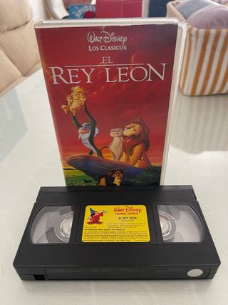 El Rey León VHS (Clásicos Disney)