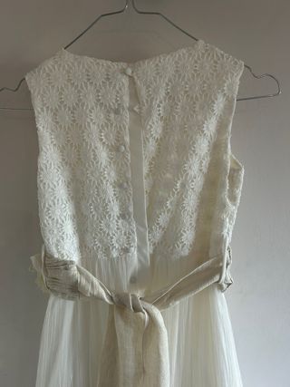 Vestido de Comunión Blanco Niña