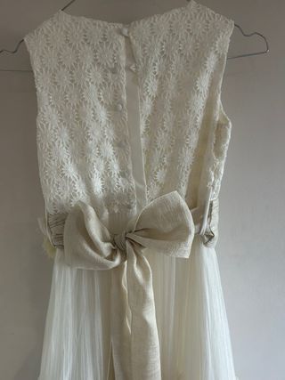 Vestido de Comunión Blanco Niña