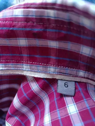 Camisa cuadros Emidio Tucci Talla 6