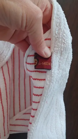 Accappatoio neonato con cappuccio