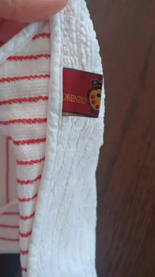 Accappatoio neonato con cappuccio