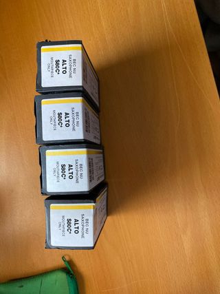 4 boquillas Henri Selmer Paris(saxofon)