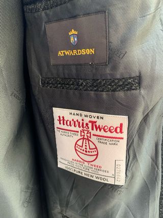 Blazer Harris Tweed Atwardson Tg 54