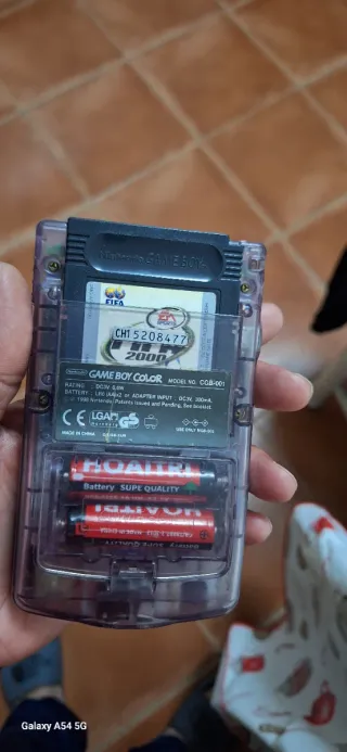 Game Boy Color+ FIFA 2000+ 5 cartuchos