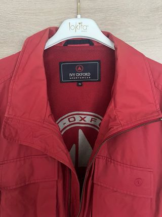 Gilet Ivy Oxford Rosso Taglia L