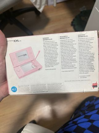 Nintendo DS Lite Rosa Completa