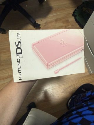 Nintendo DS Lite Rosa Completa