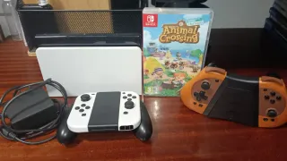 Nintendo Switch OLED Animal Crossing