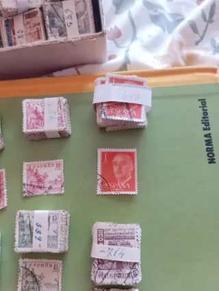 Lote Sellos Matasellados España