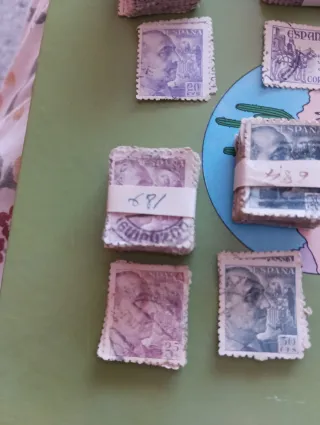 Lote Sellos Matasellados España