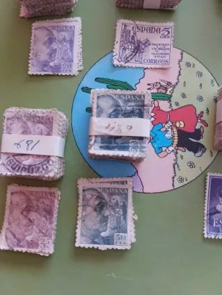 Lote Sellos Matasellados España