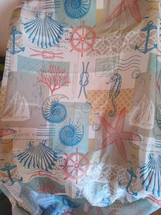 Cortina de Baño textil