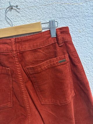 Pantalón de pana Brownie naranja