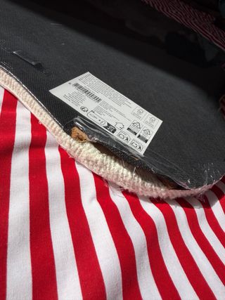 Espejo Bouclé Beige