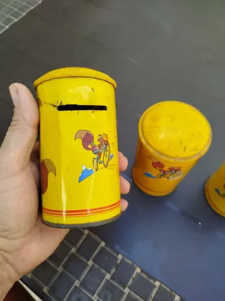 4 Huchas Antiguas Caja Postal