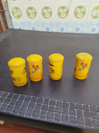 4 Huchas Antiguas Caja Postal