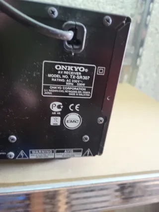 Receptor Onkyo TR-SR307 Negro