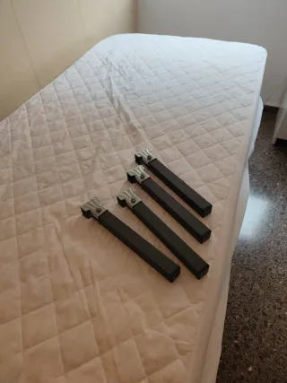 Dos Somiers Cama 90 y dos colchones nido