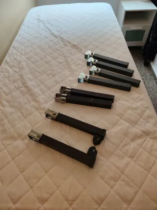 Dos Somiers Cama 90 y dos colchones nido