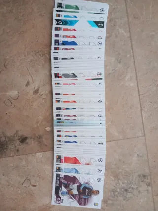 Lote cartas básicas Match attax 24-25