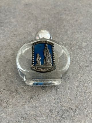 Bottiglietta acqua santa di Lourdes