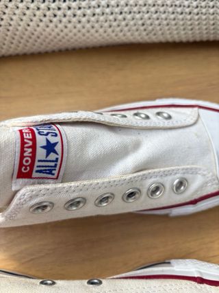Zapatillas Converse crema t.35