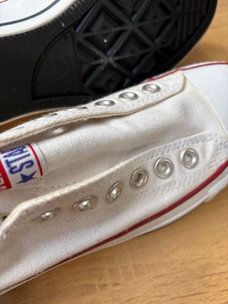 Zapatillas Converse crema t.35