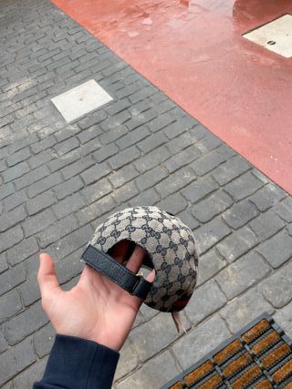 Berretto Gucci Beige Originale