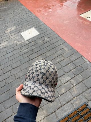 Berretto Gucci Beige Originale