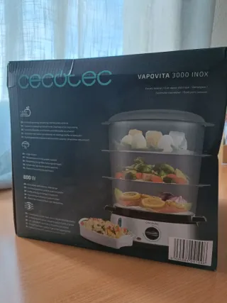 Vaporera Cecotec Vapovita 3L