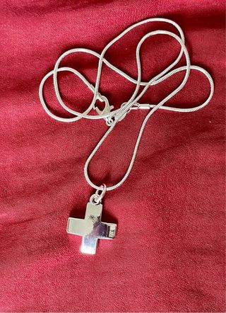 Colgante Cruz Griega Plata 925