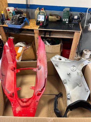 Carenados y tapa Yamaha Tenere 700